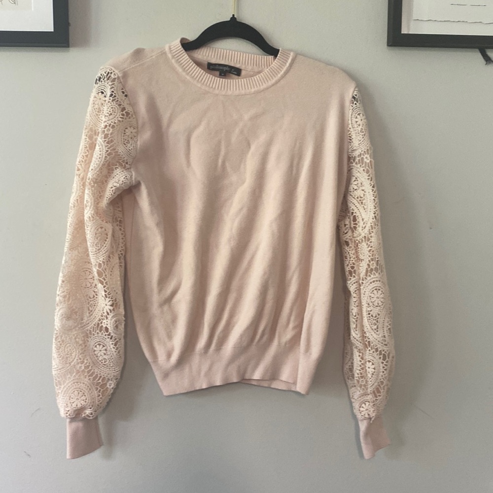 Pink sweater